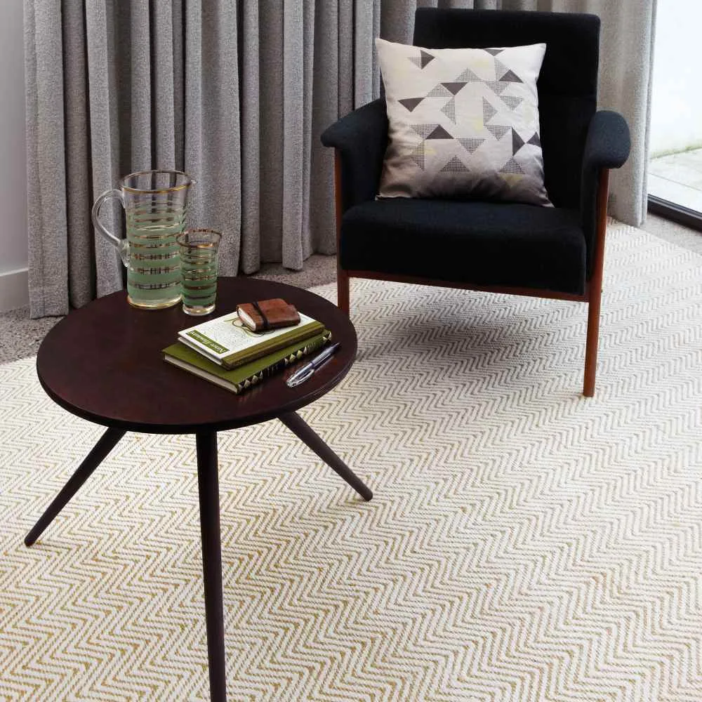 Herringbone Rug - Natural, Cotton Chenille image