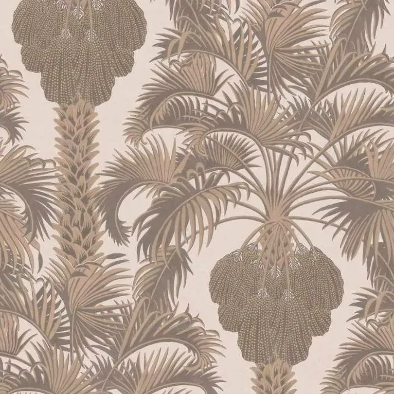 Hollywood Palm Wallpaper Roll - Rose Gold
