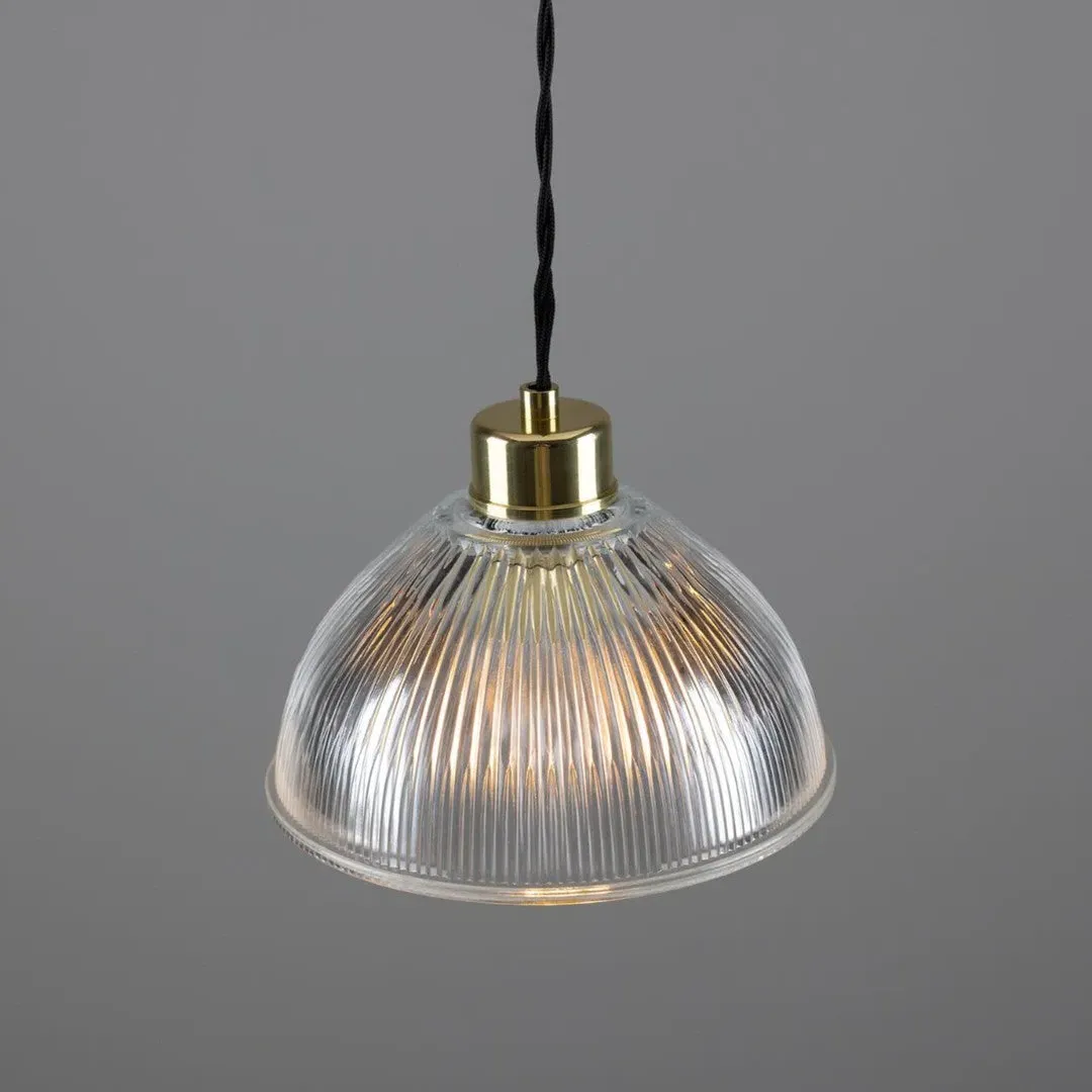 Industrial Pendant Light - Polished Brass