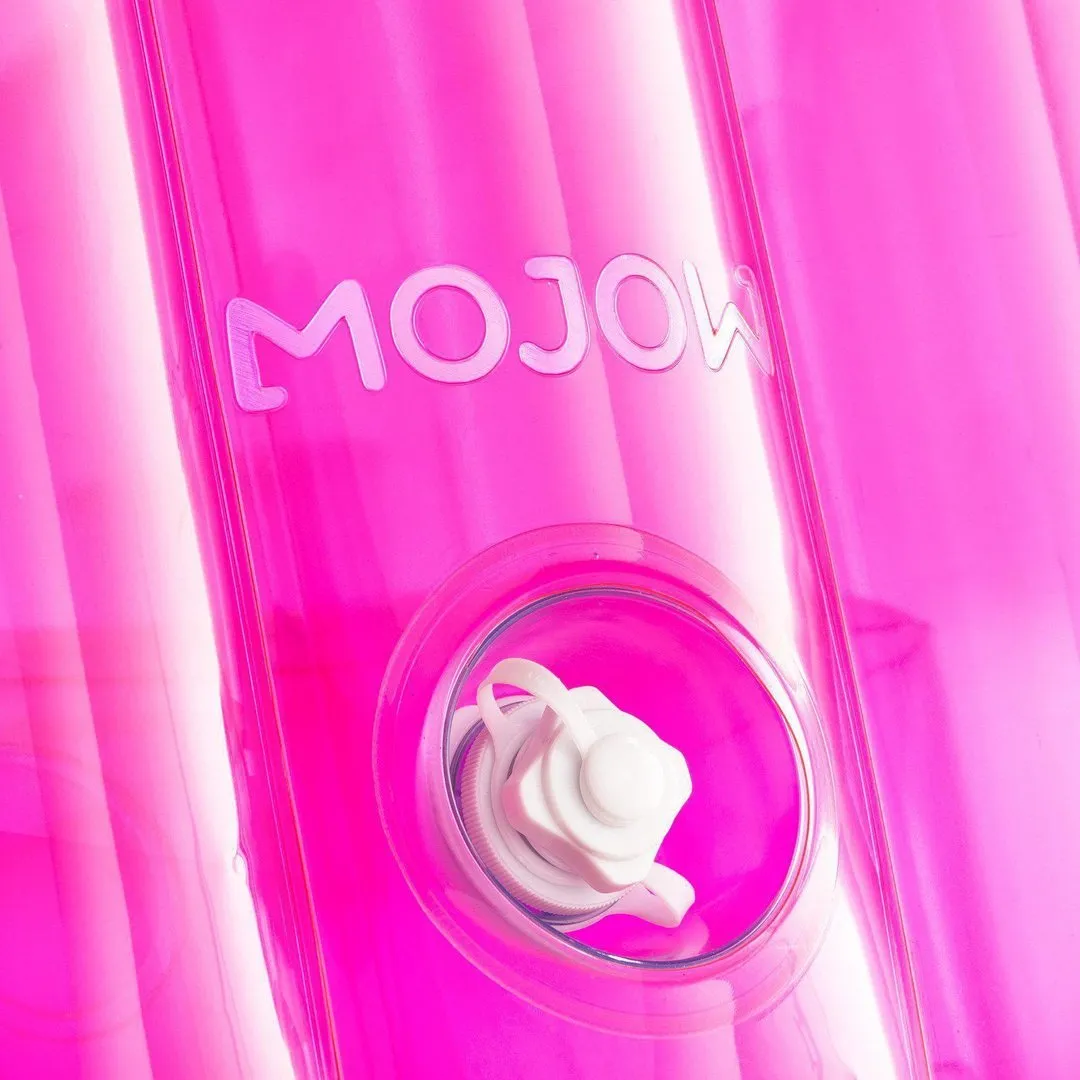 Inflatable Sofa with Metal Frame - Pink, TPU