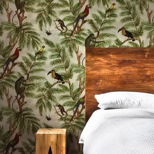 Jungle Print Wallpaper Roll - Tropical Design