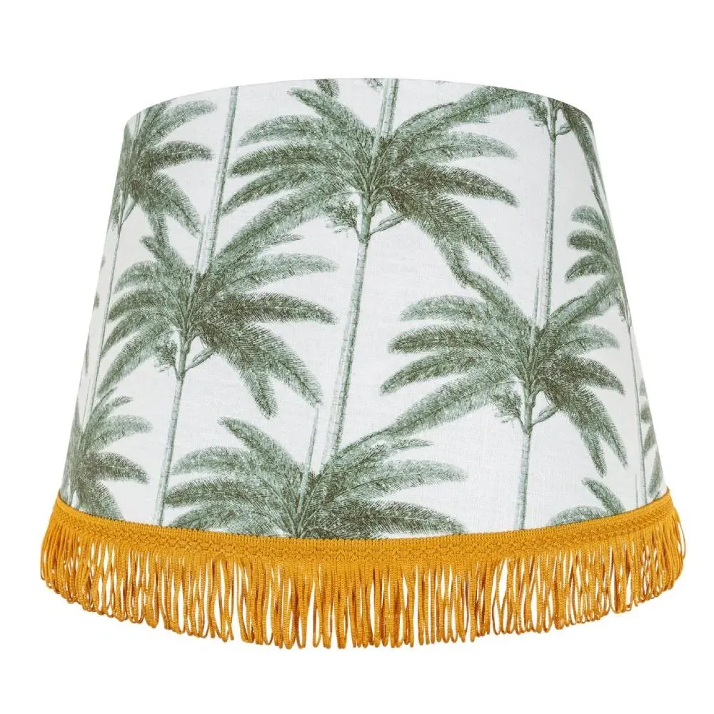 Kalash Table Lamp with Ornamental Palms Design