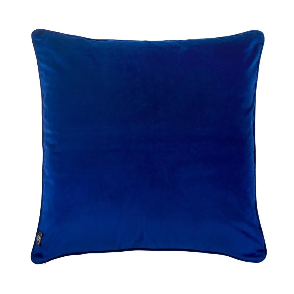 Large Floor Cushion with Tropical Bird Print - Silk Twill