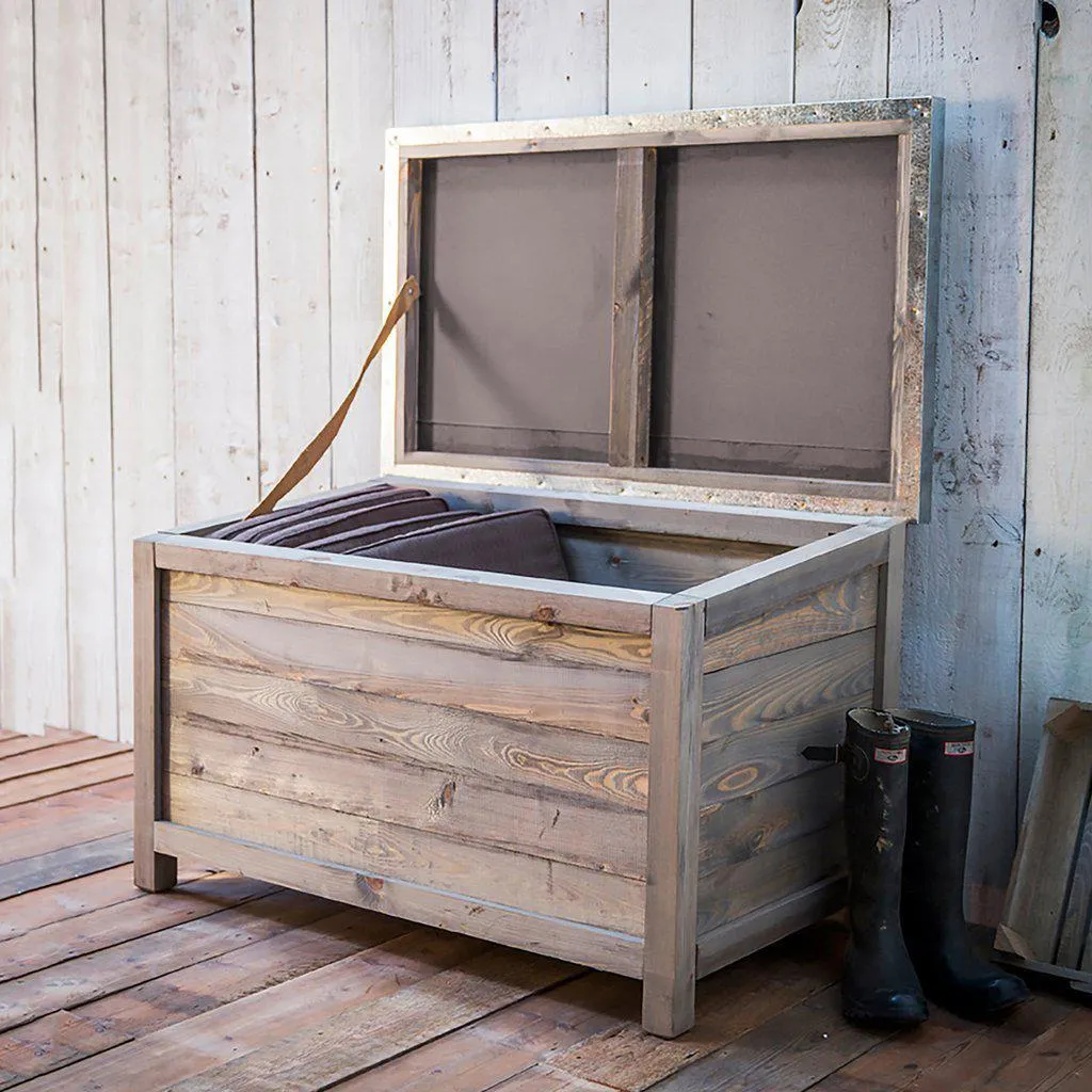 Large Outdoor Storage Box - Grey, Spruce