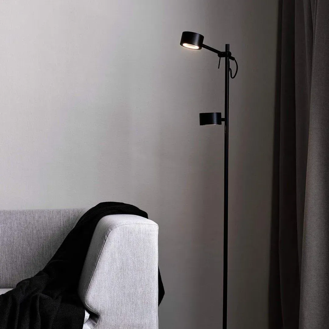 LED Floor Lamp with Adjustable Light Settings