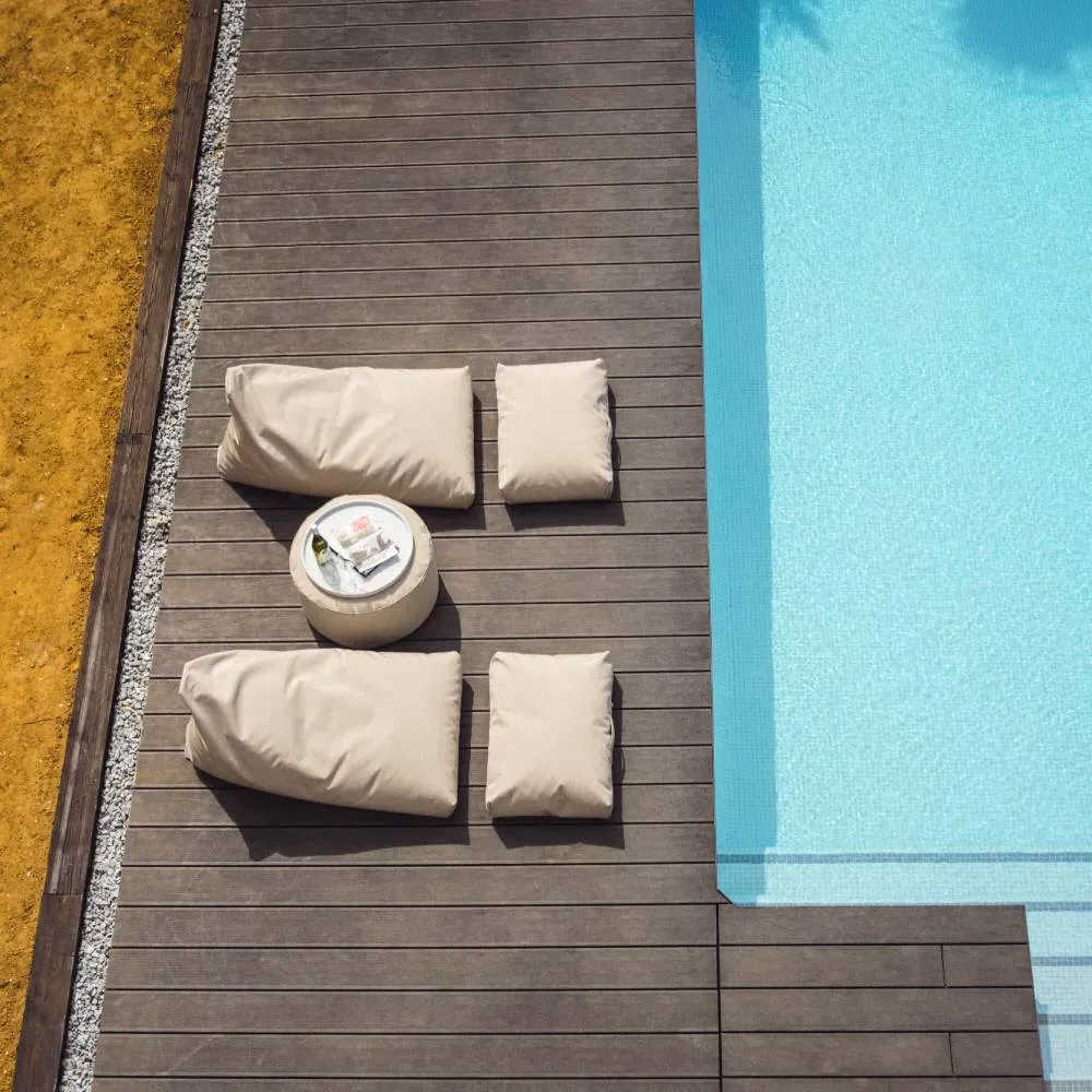 Lounger Beanbag - Beige
