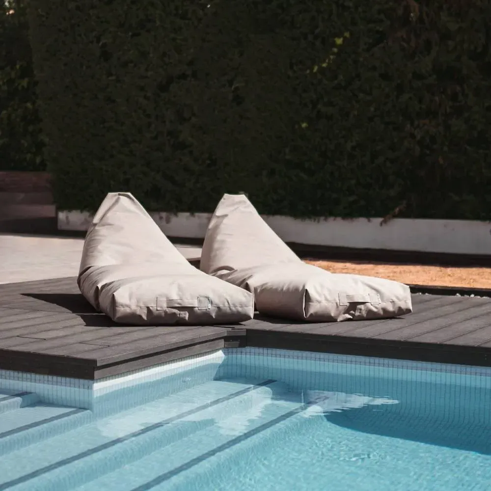 Lounger Beanbag - Beige image