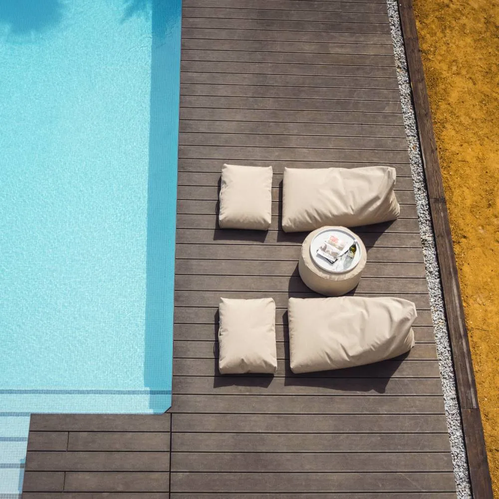 Lounger Beanbag - Taupe