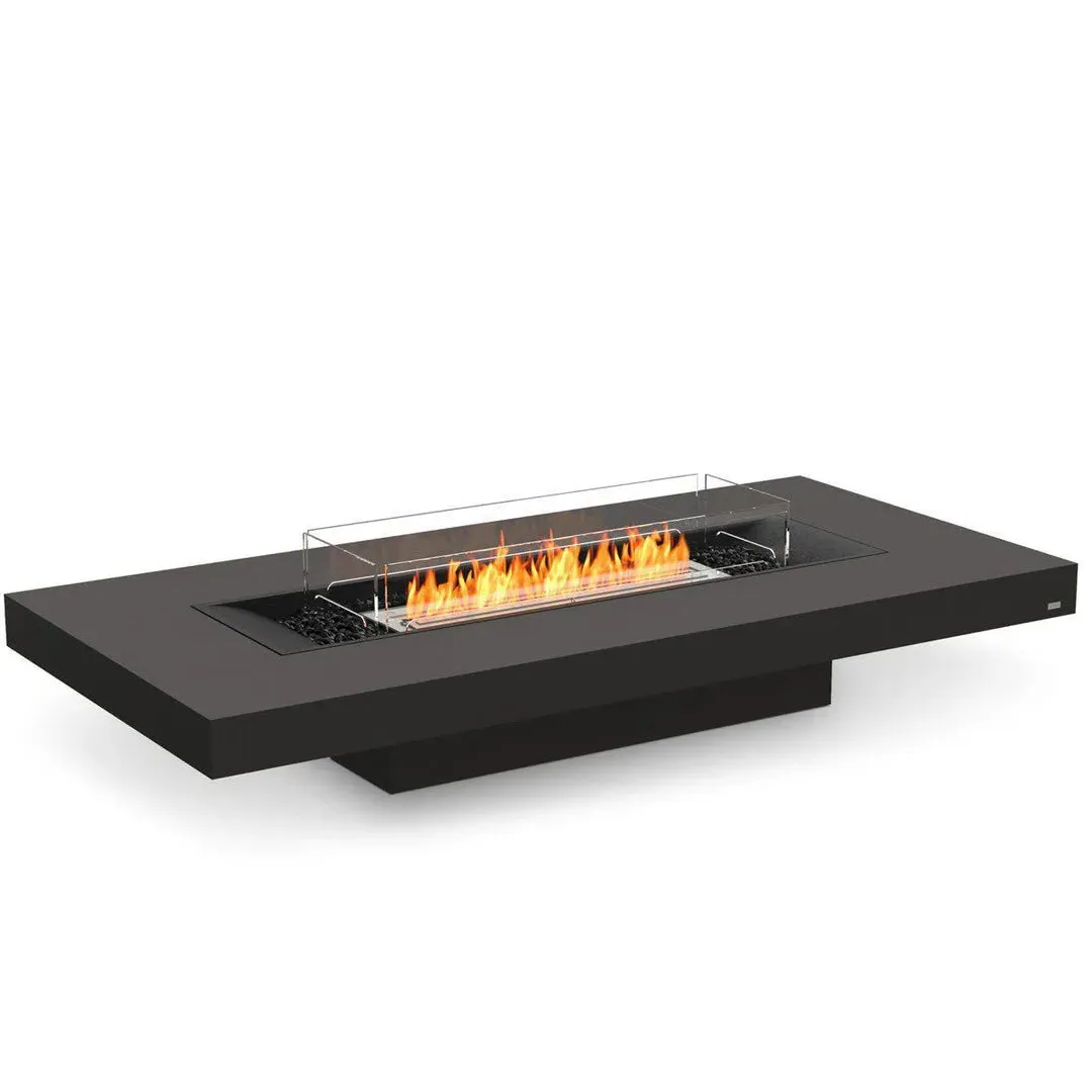 Low Fire Pit Table with Bioethanol - Graphite image