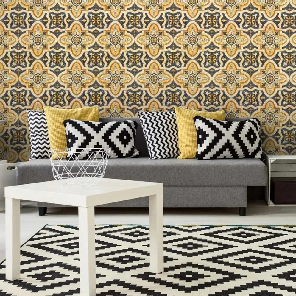 Maghreb Tile Wallpaper Roll - Geometric Pattern