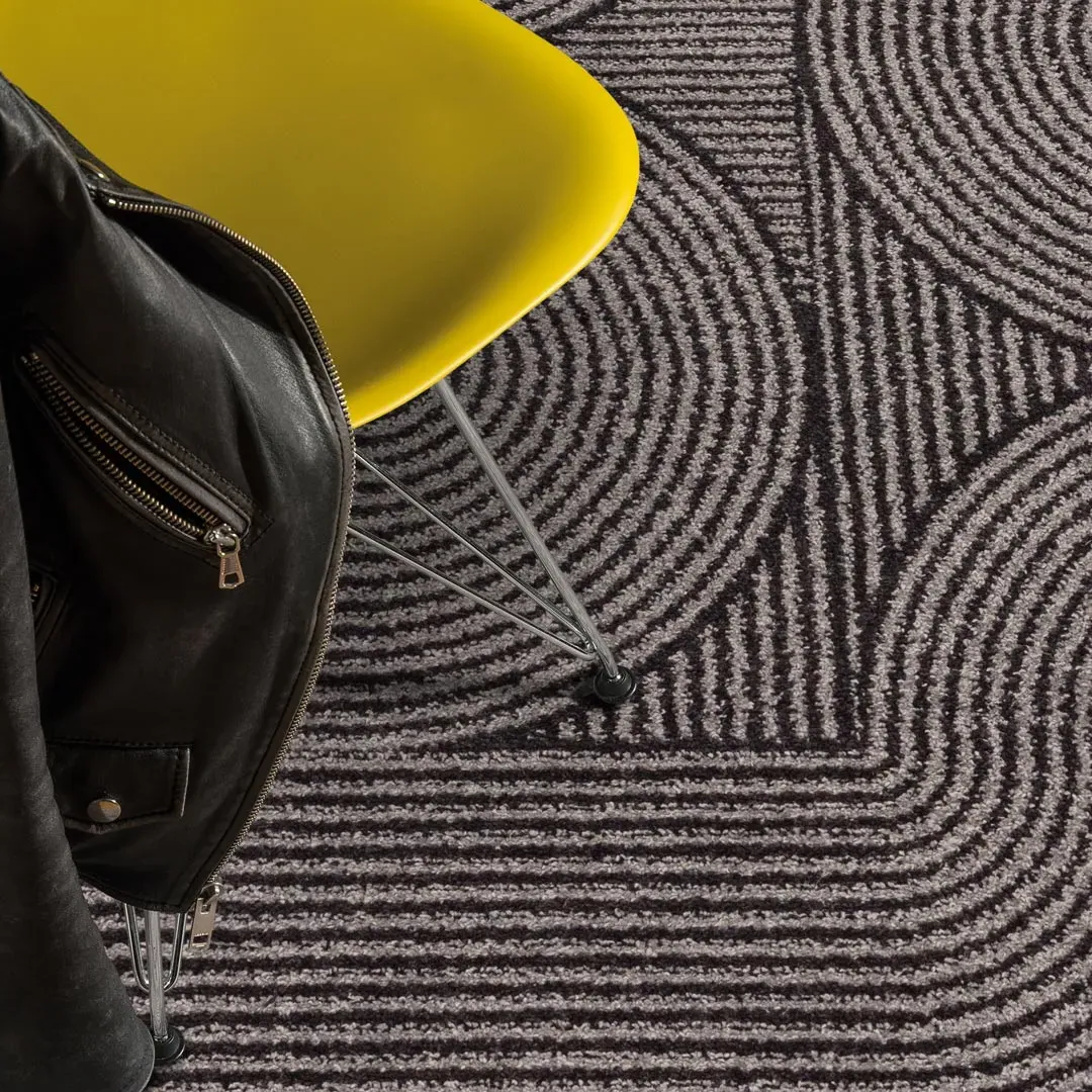 Medium Swirls Rug - Charcoal image