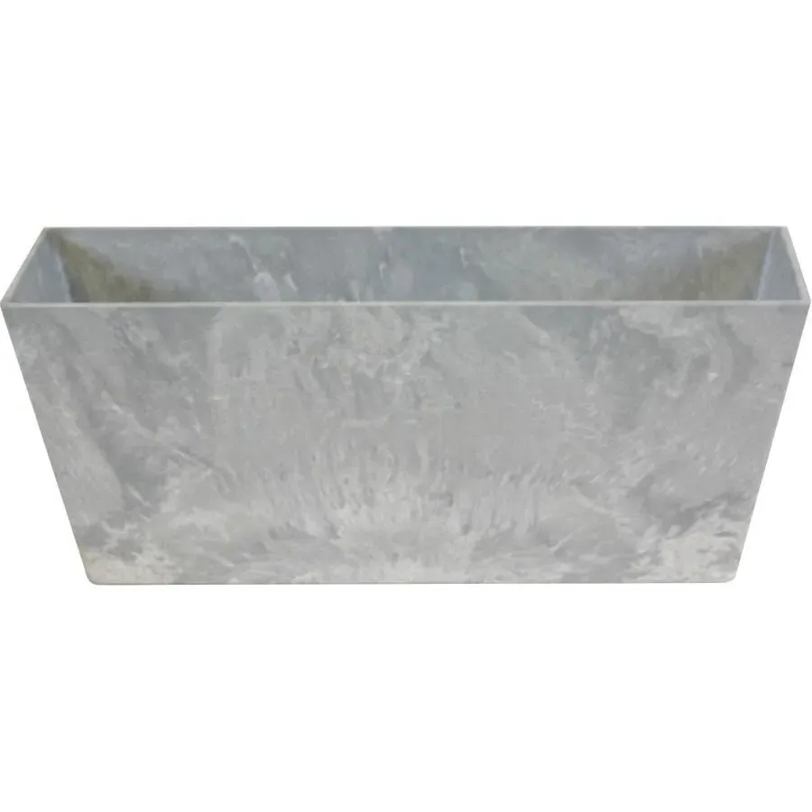 Medium Trough Planter - Grey, Stone Composite image