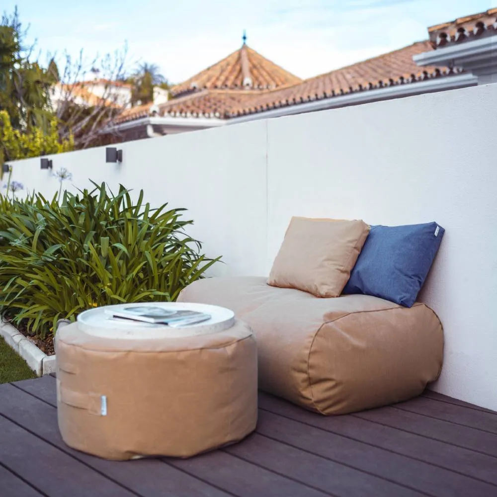Mini Outdoor Daybed - Taupe