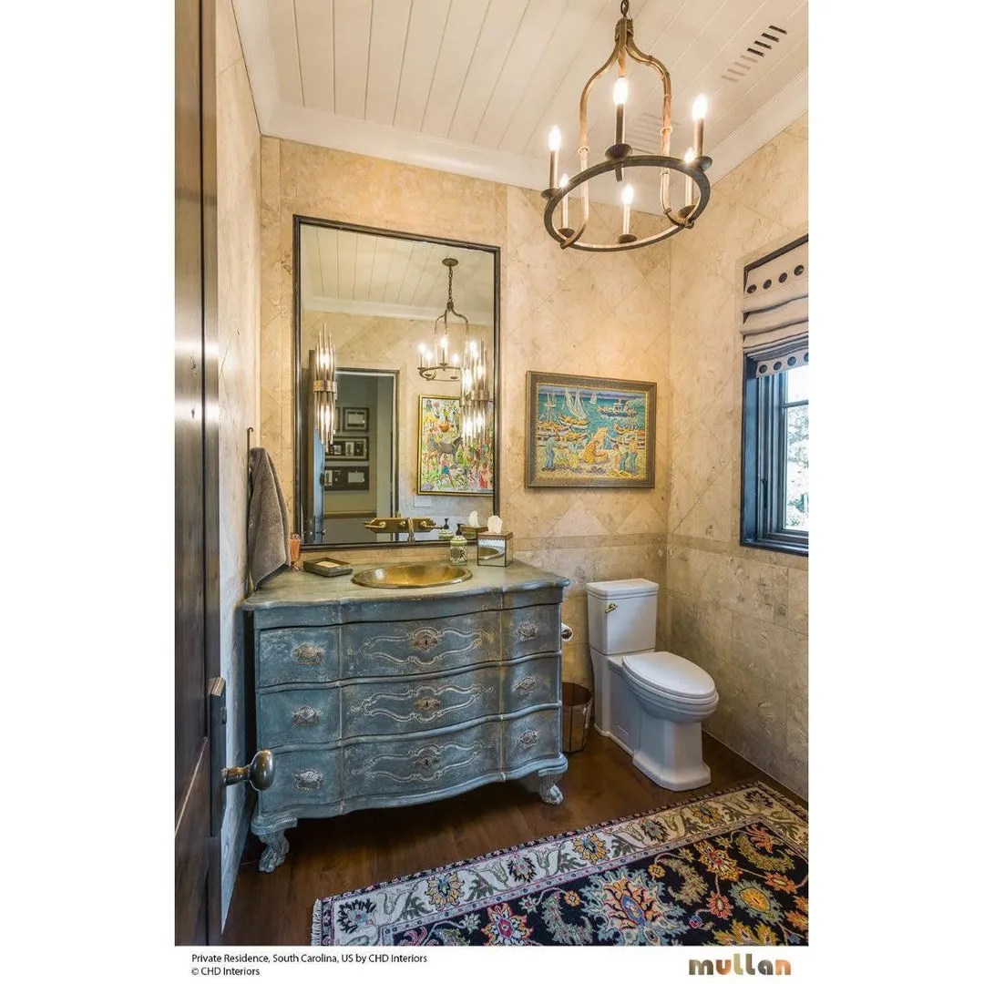 Mini Wall Light with Sleeves - Brass