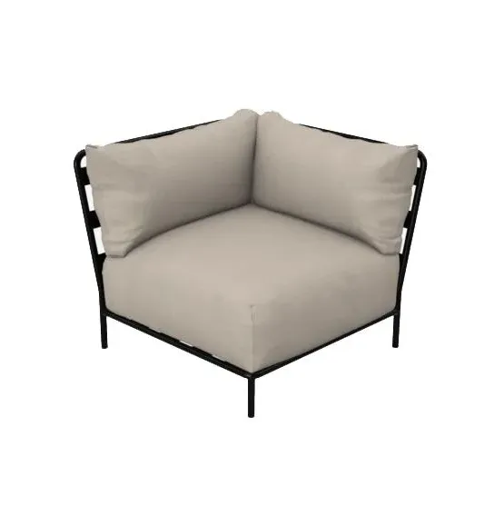Modular Outdoor Sofa Corner Module - Beige