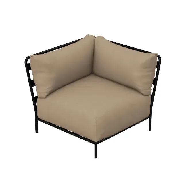 Modular Outdoor Sofa Corner Module - Brick