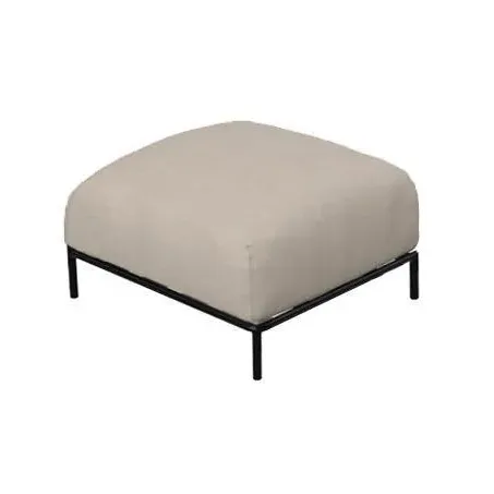 Modular Outdoor Sofa Pouf Module - Beige