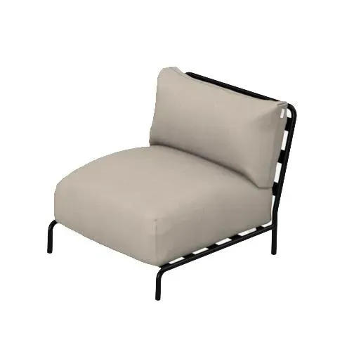 Modular Outdoor Sofa Space Module - Beige