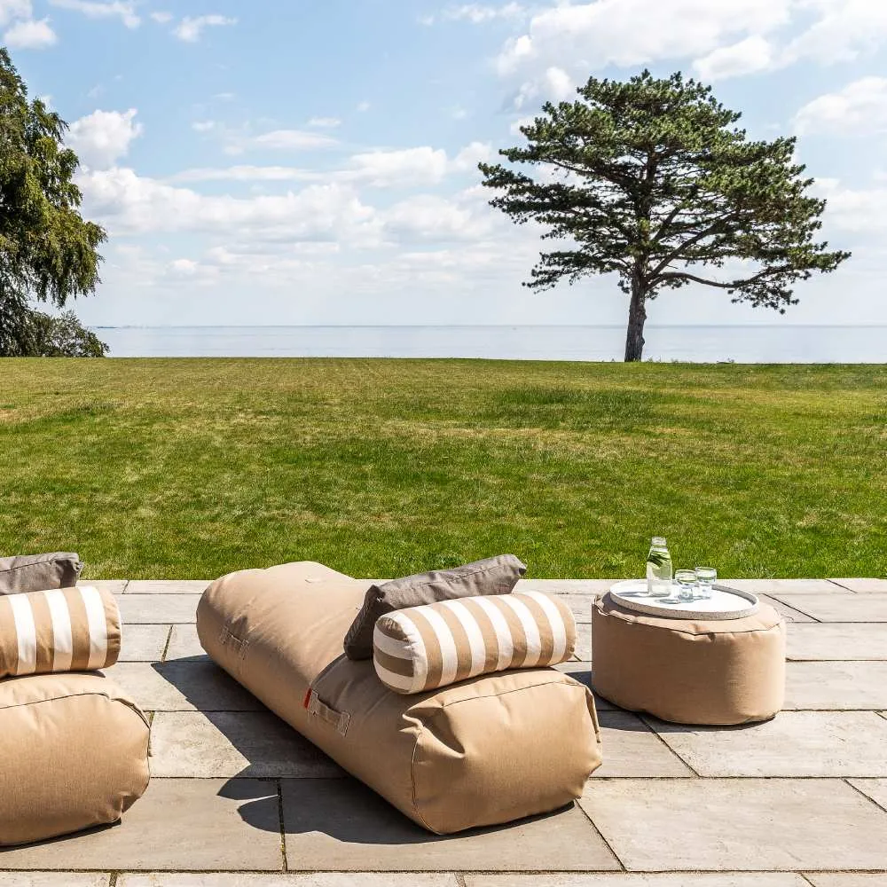Outdoor Daybed with Weatherproof Design - Taupe