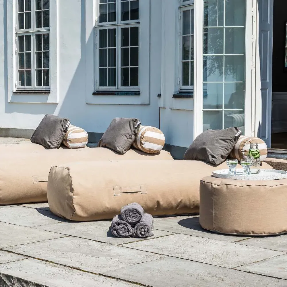 Outdoor Daybed with Weatherproof Design - Taupe