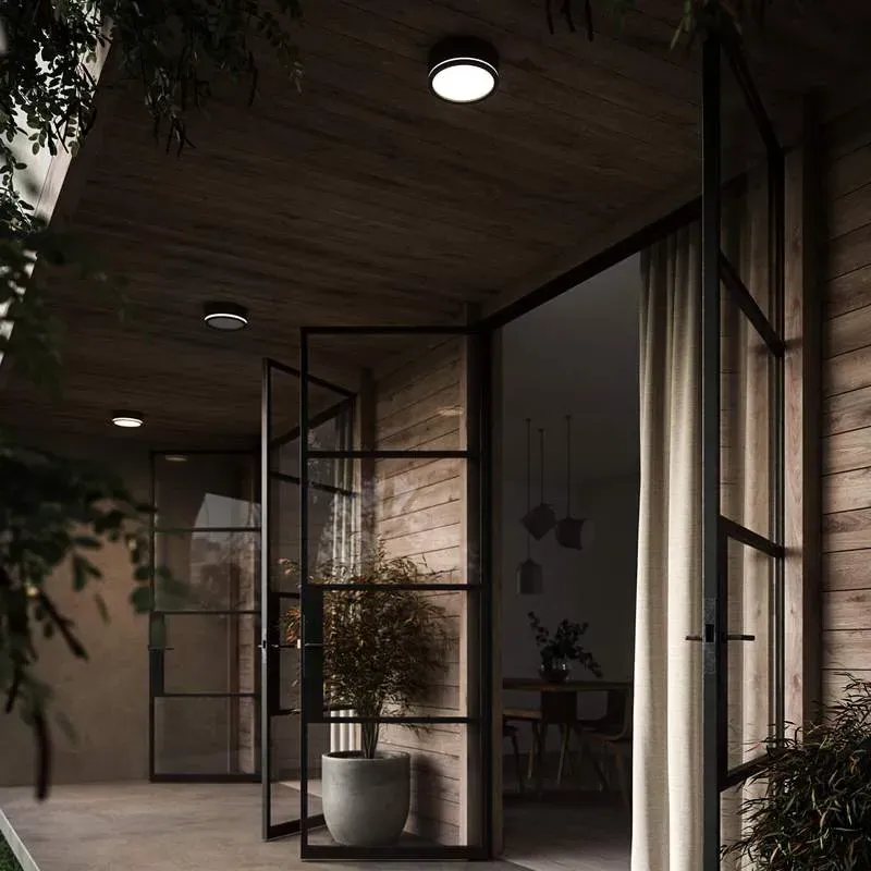 Outdoor LED Light - Black