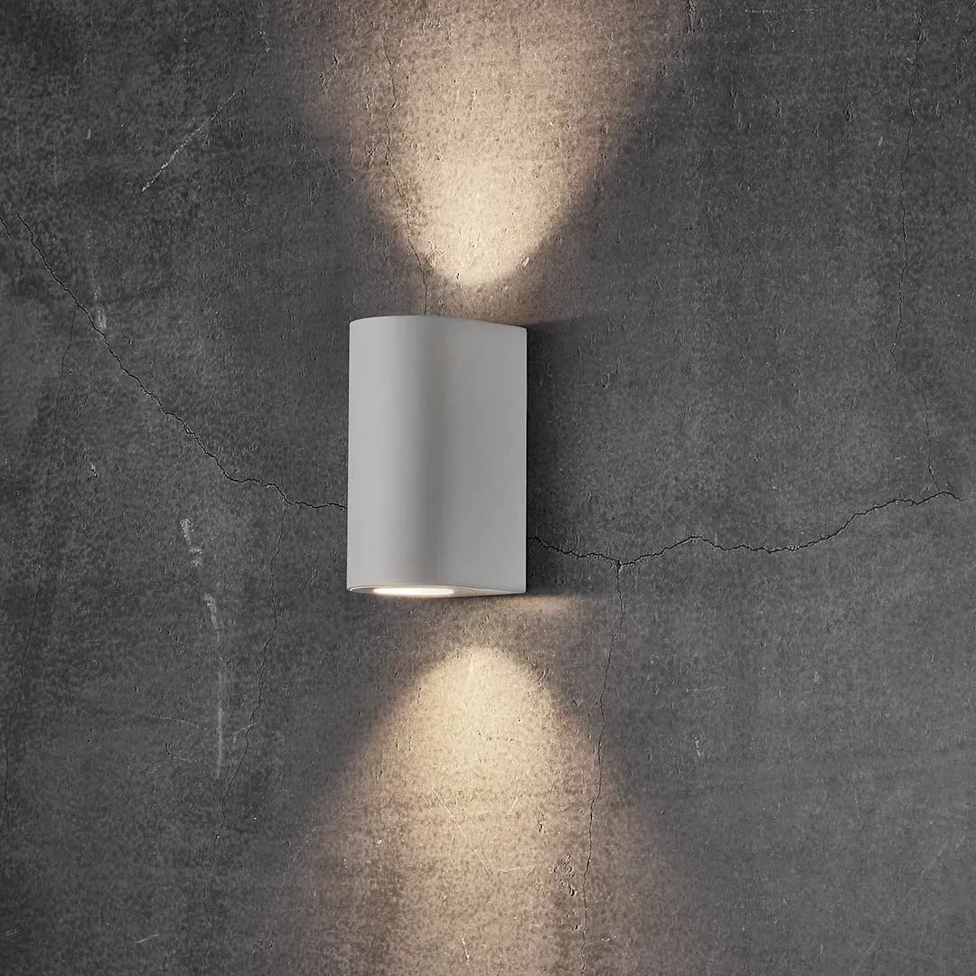 Outdoor Wall Light - White