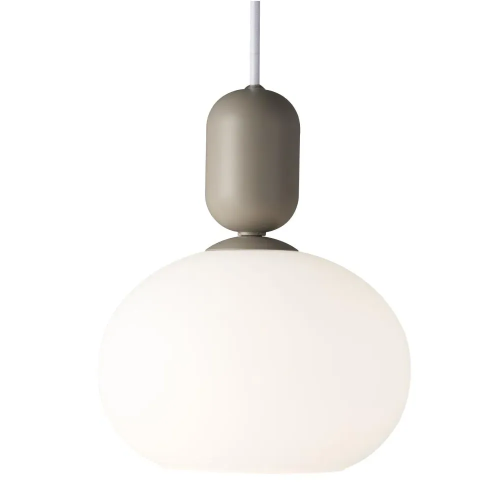 Pendant Lamp with Organic Shape - Grey