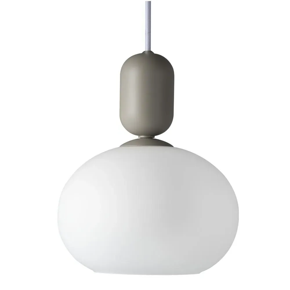 Pendant Lamp with Organic Shape - Grey