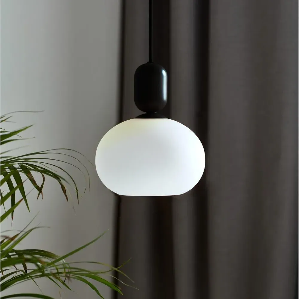 Pendant Lamp with Organic Shape - Mocha