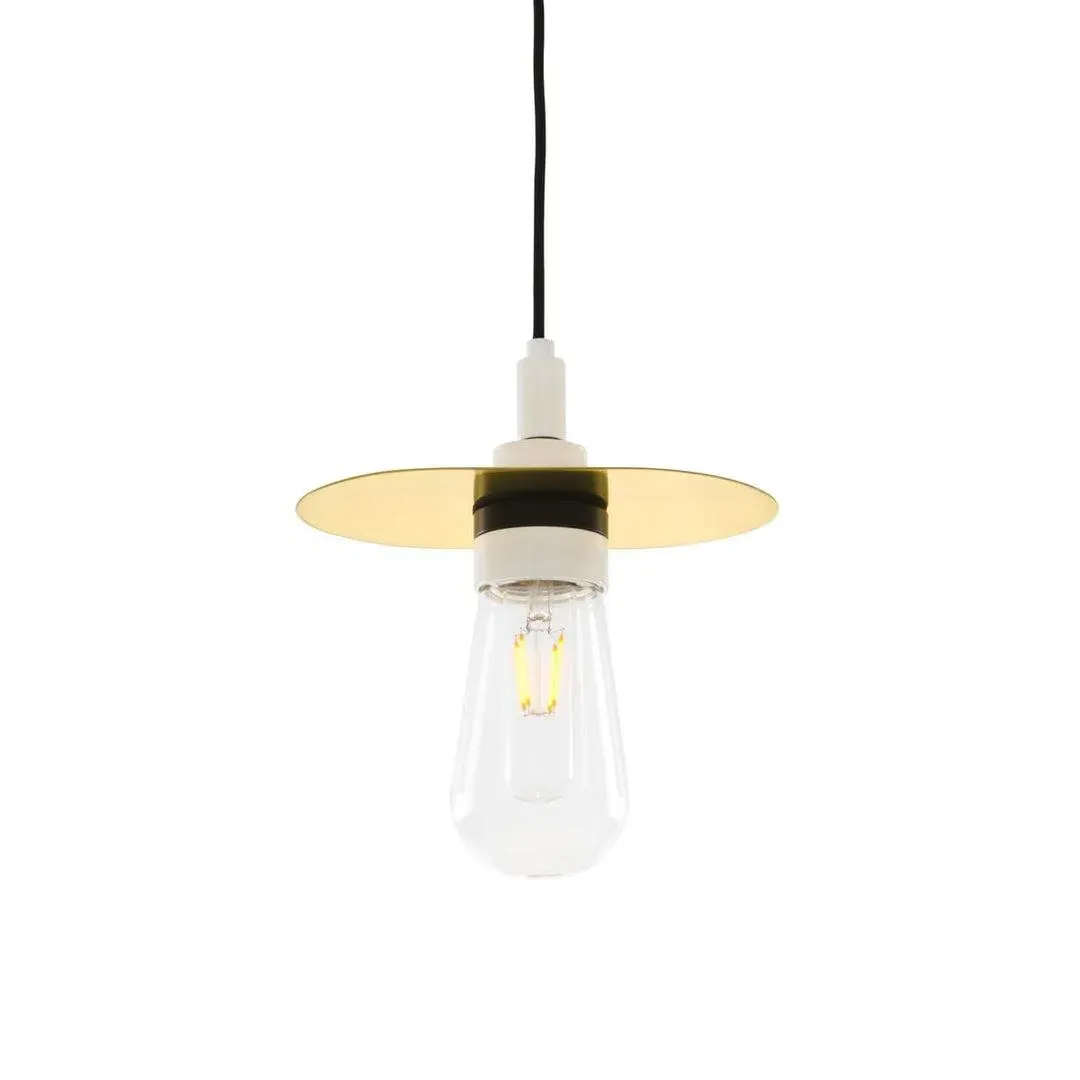 Pendant Light - White, Powder Coated image
