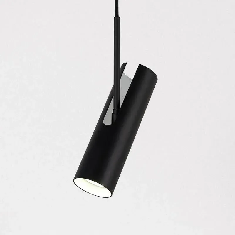 Pendant Spotlight with Adjustable Head - Black image