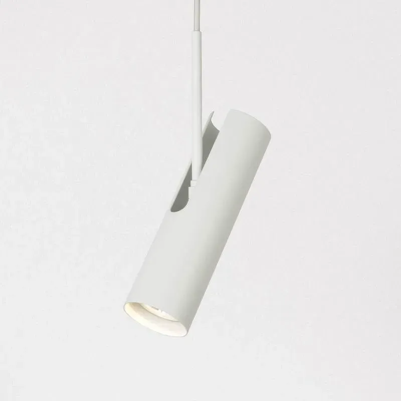 Pendant Spotlight with Adjustable Head - White