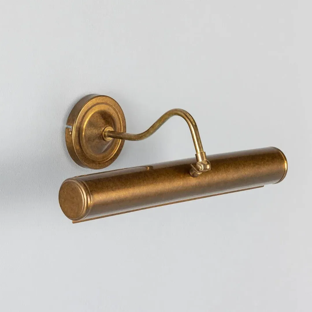 Picture Light with Full Illumination - Brass