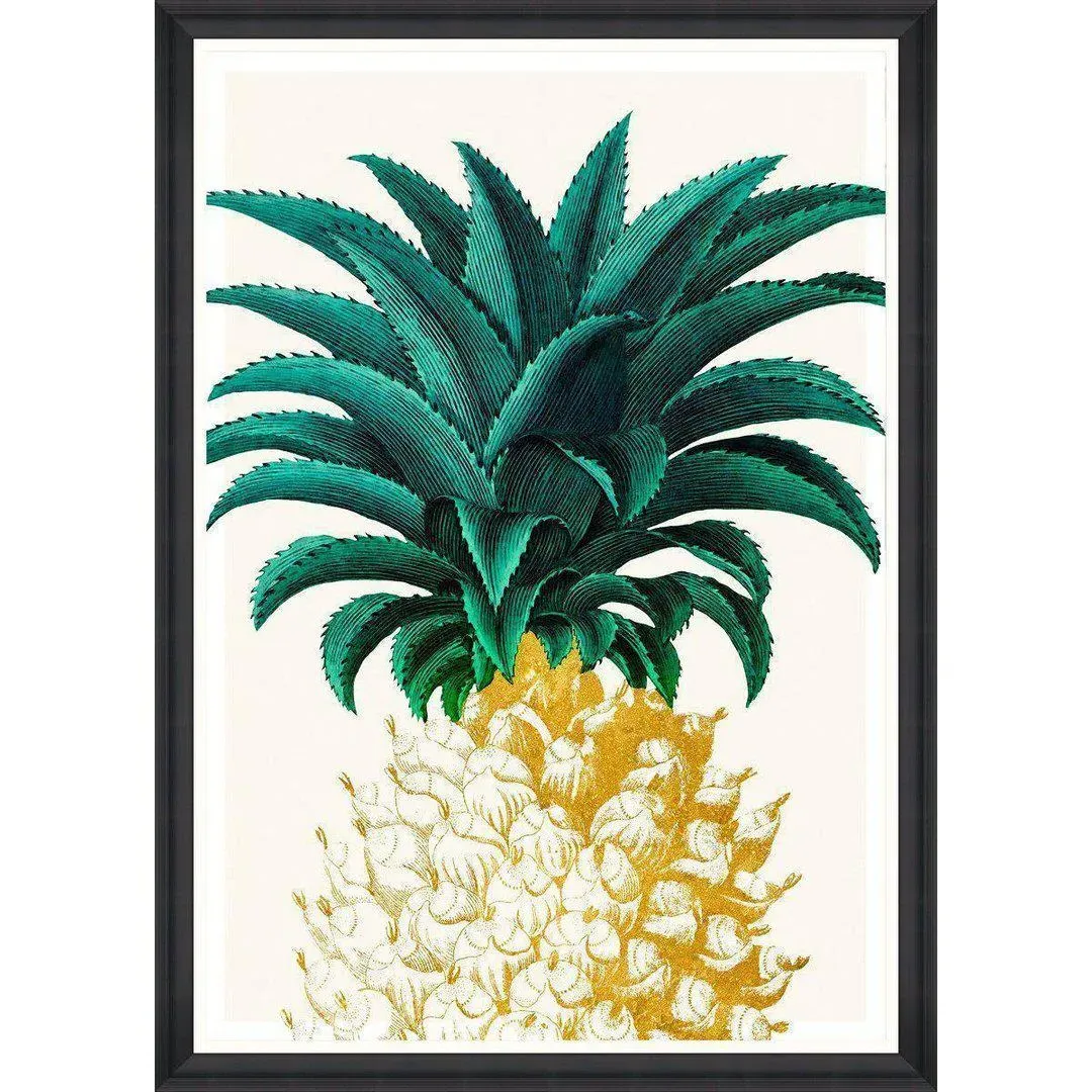 Pineapple Sweet Framed Wall Art - Tropical Print