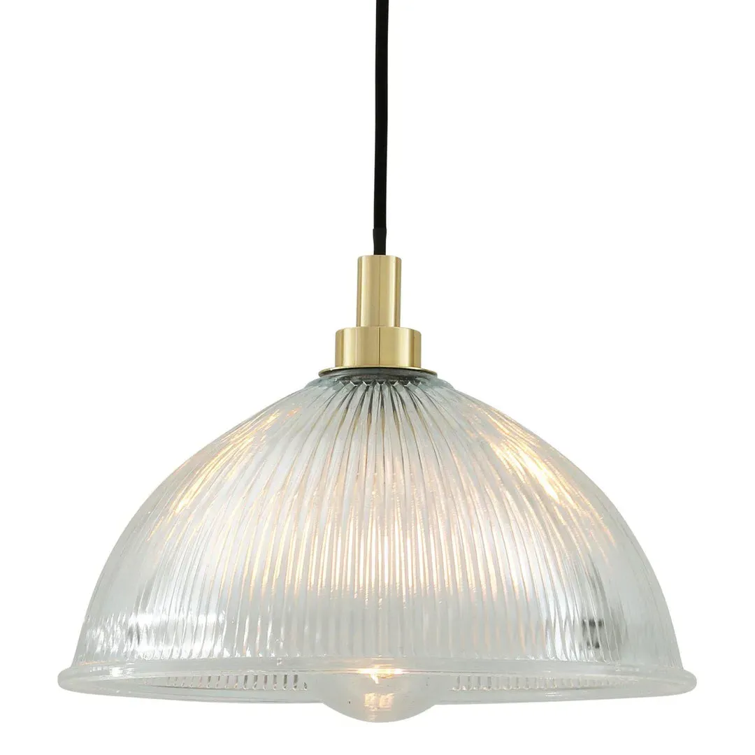 Prismatic Pendant Light - Natural Brass image