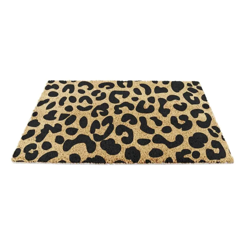 Rectangular Doormat Leopard Print - Coir