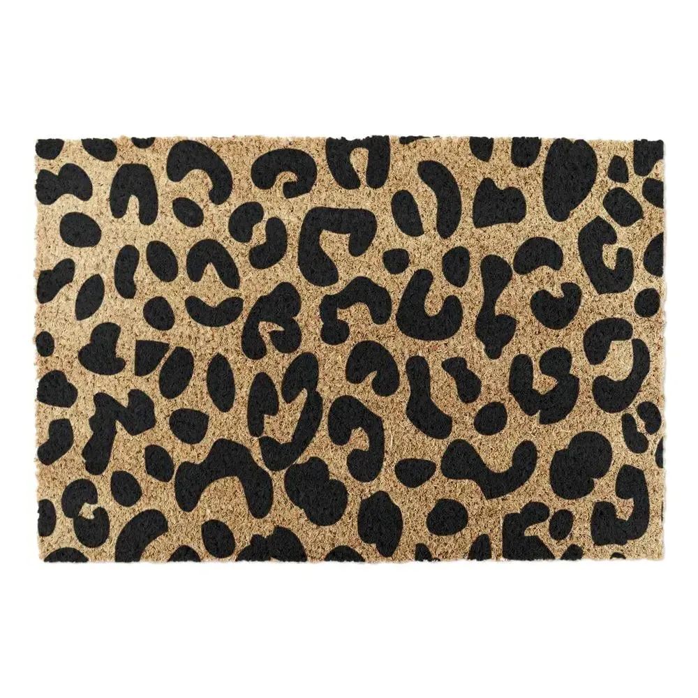 Rectangular Doormat Leopard Print - Coir