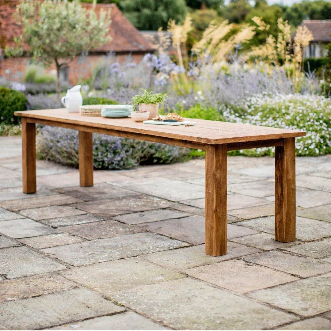 Refectory Dining Table - Teak Wood image