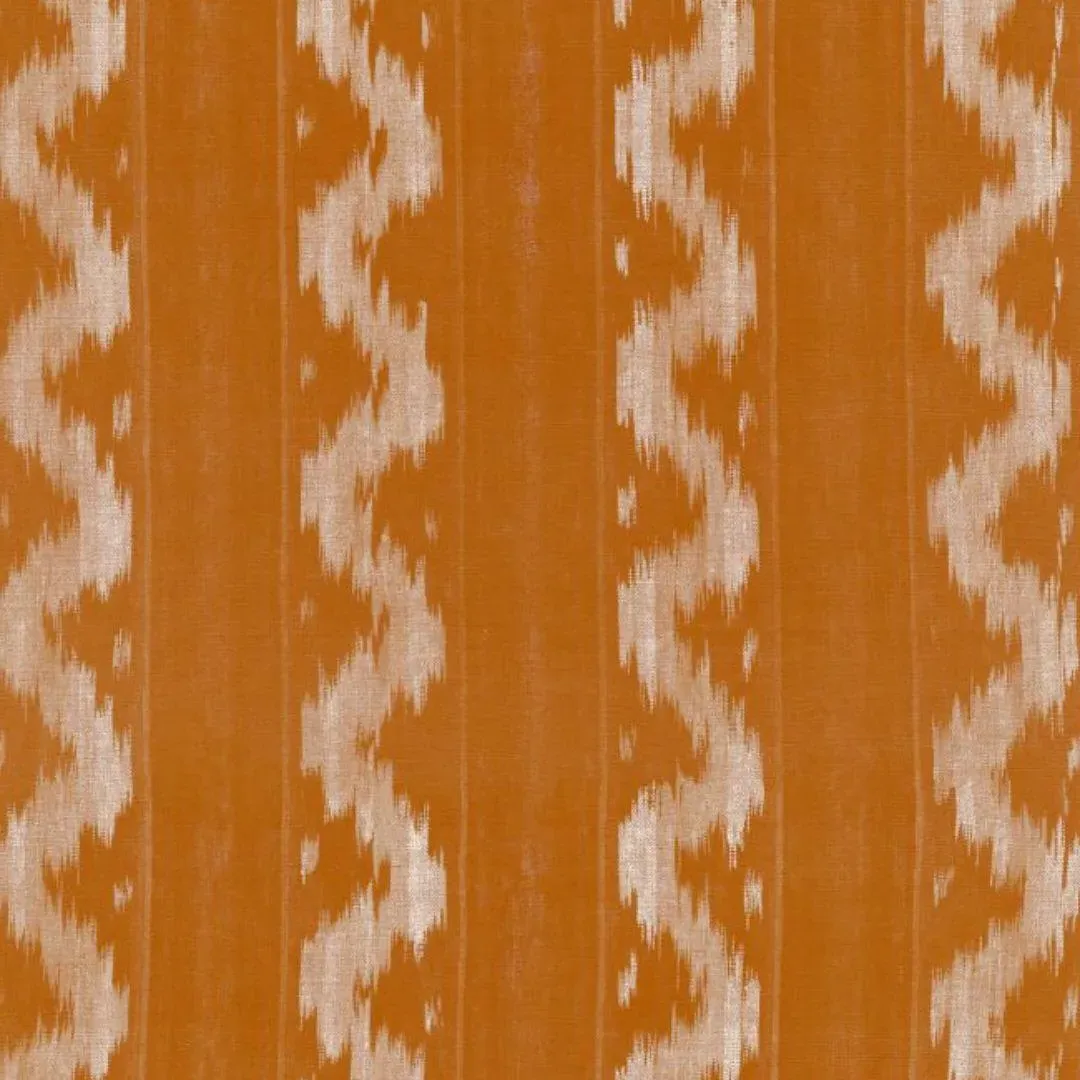 Roll Ikat Wallpaper - Apricot image