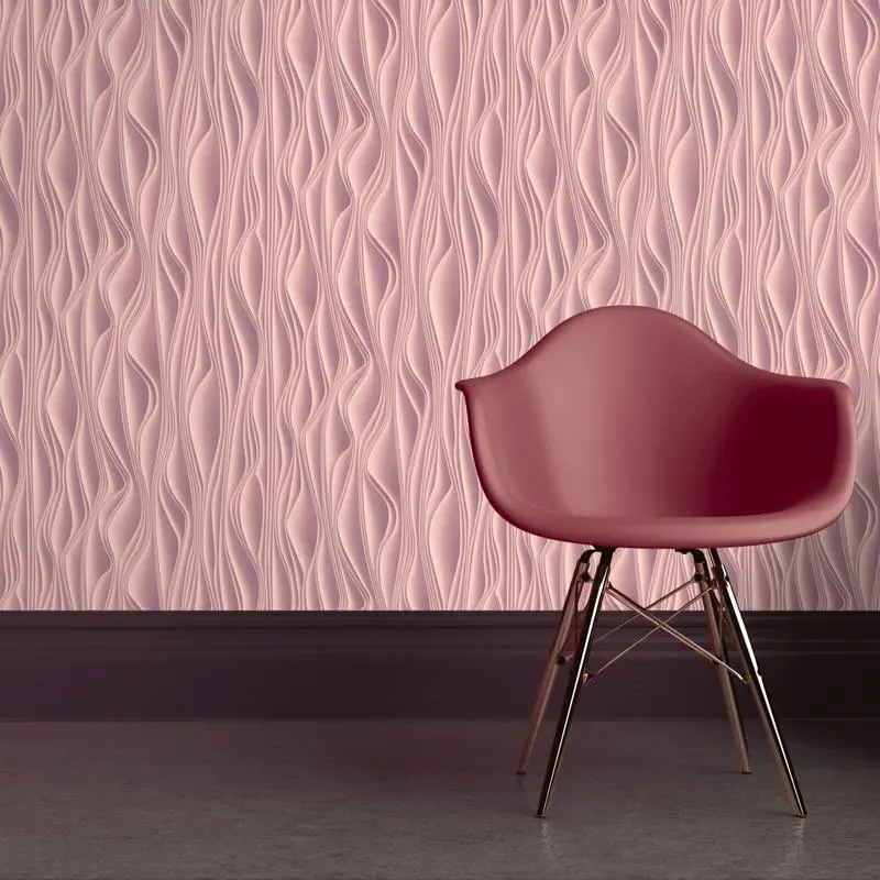 Roll Wallpaper 3D Paper Fold - Belle Epoque image