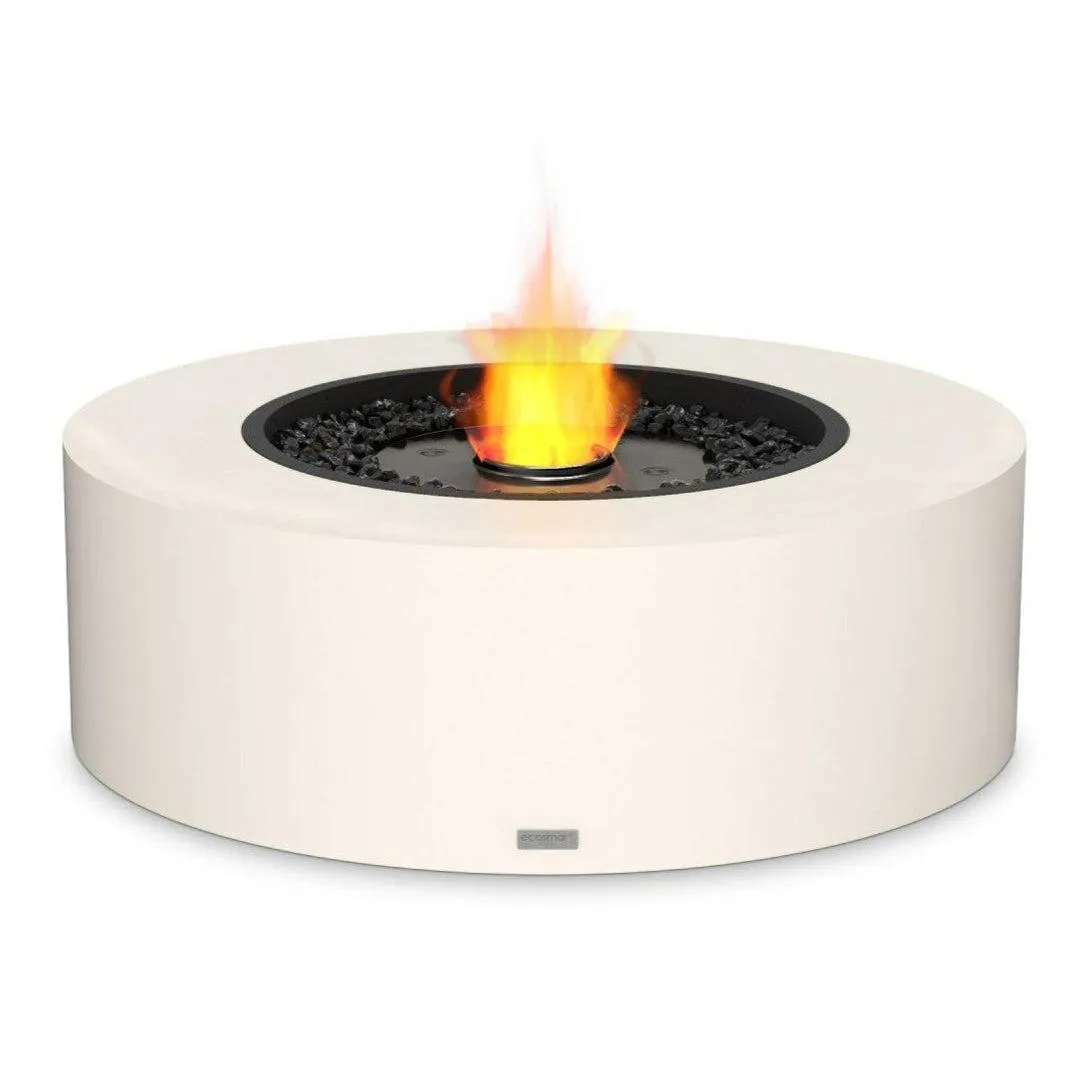 Round Fire Pit Table - Bone White image