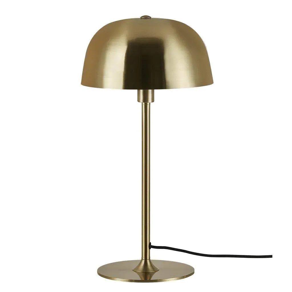 Round Table Lamp - Brass