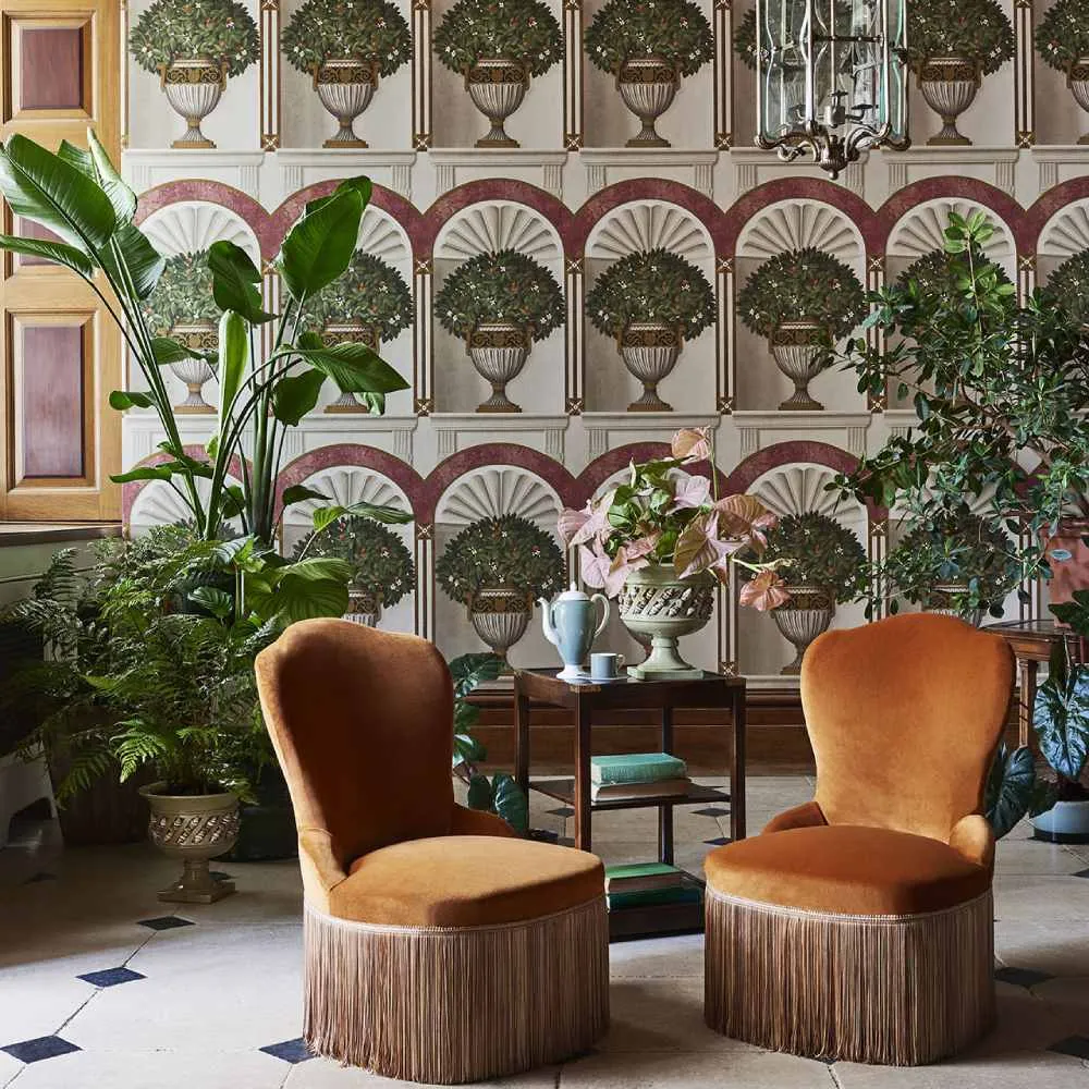 Royal Jardiniere Wallpaper Roll - Great Masters image