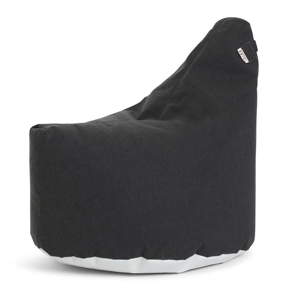 Satellite Beanbag - Graphite, Coated Canvas image