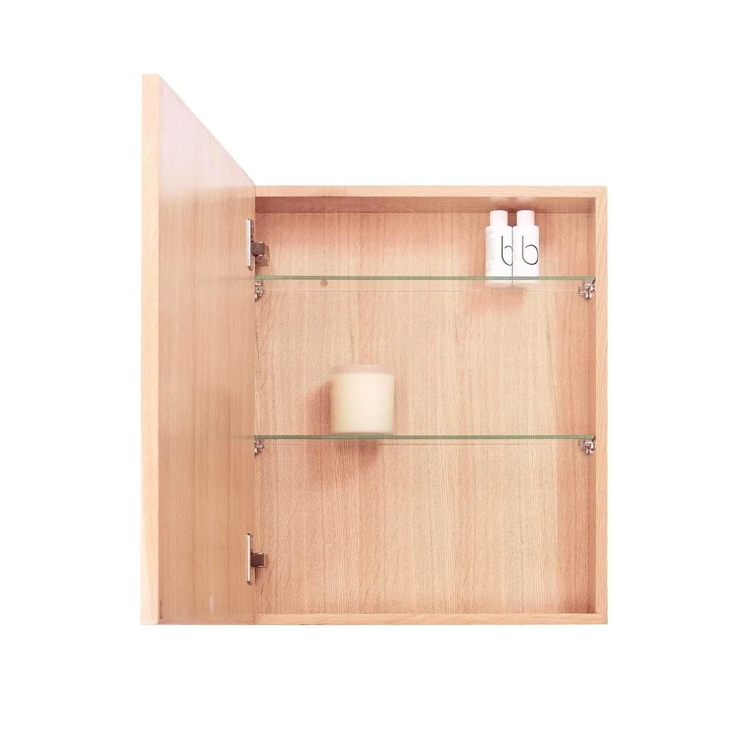 Slimline Cabinet 550 - Natural Oak