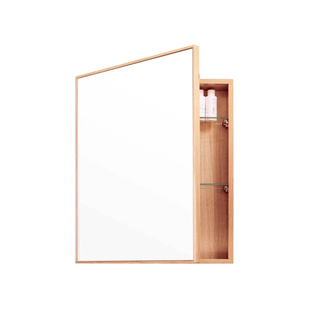 Slimline Cabinet 550 - Natural Oak
