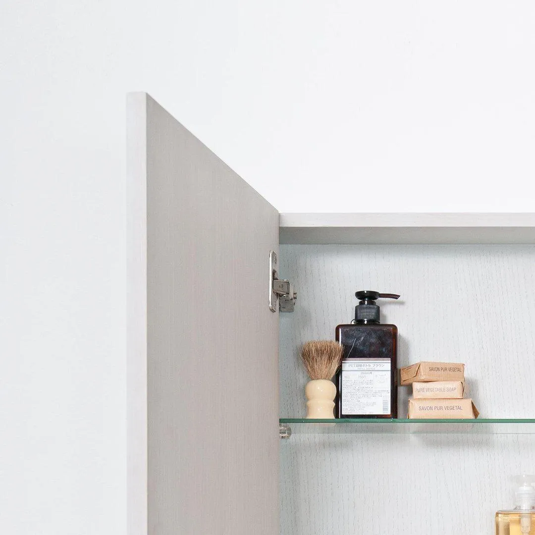 Slimline Cabinet 550 - Oyster White