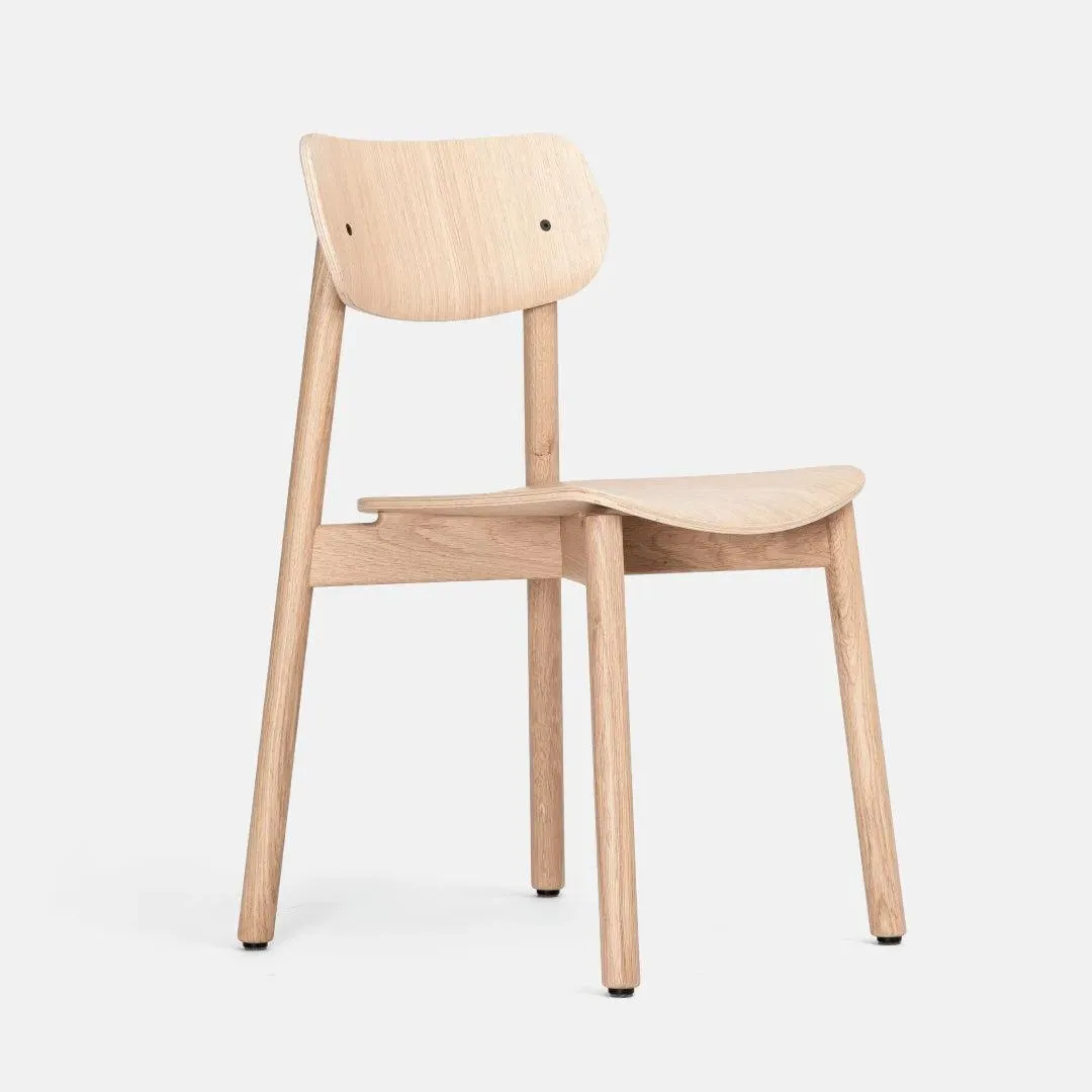 Solid Oak Chair - Oak image