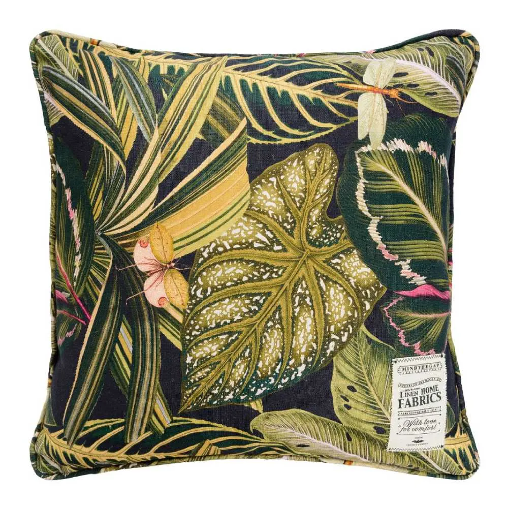 Square Cushion with Amazon Print - Fabric