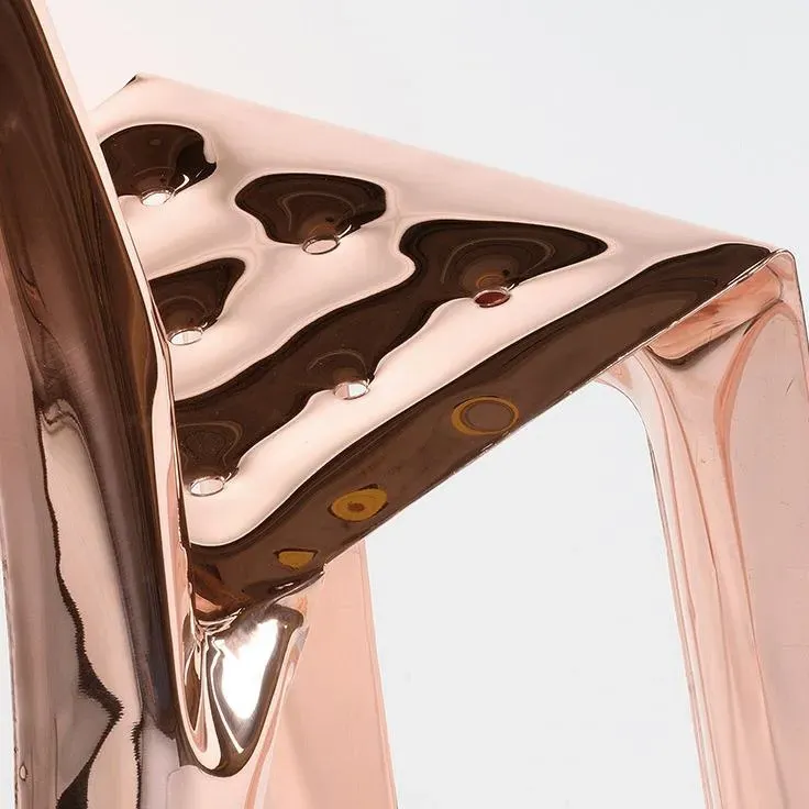 Steel Chair with FiDU Technology - Copper